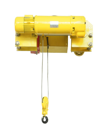 Low headroom electric hoist