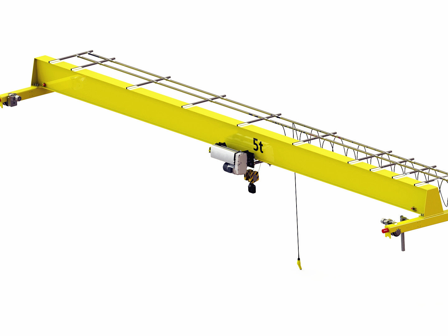 European single-beam bridge crane