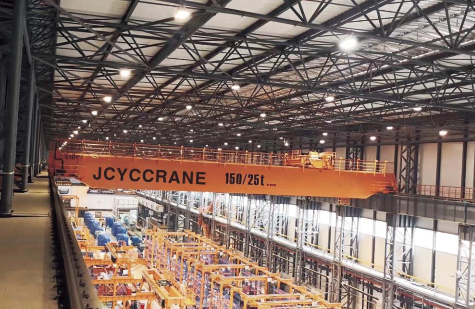 European standard electric double girder bridge crane