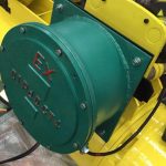 Explosion proof wire rope electric hoist