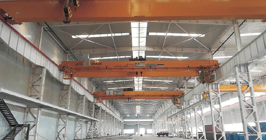 European standard electric double girder bridge crane