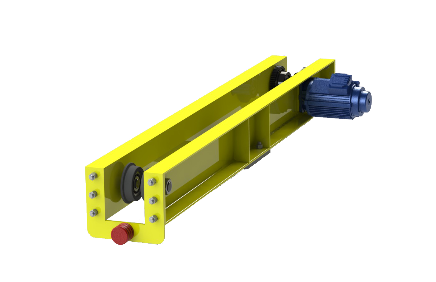 Crane end carriage