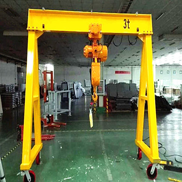 Mobile light gantry crane