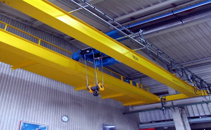 European standard electric double girder bridge crane
