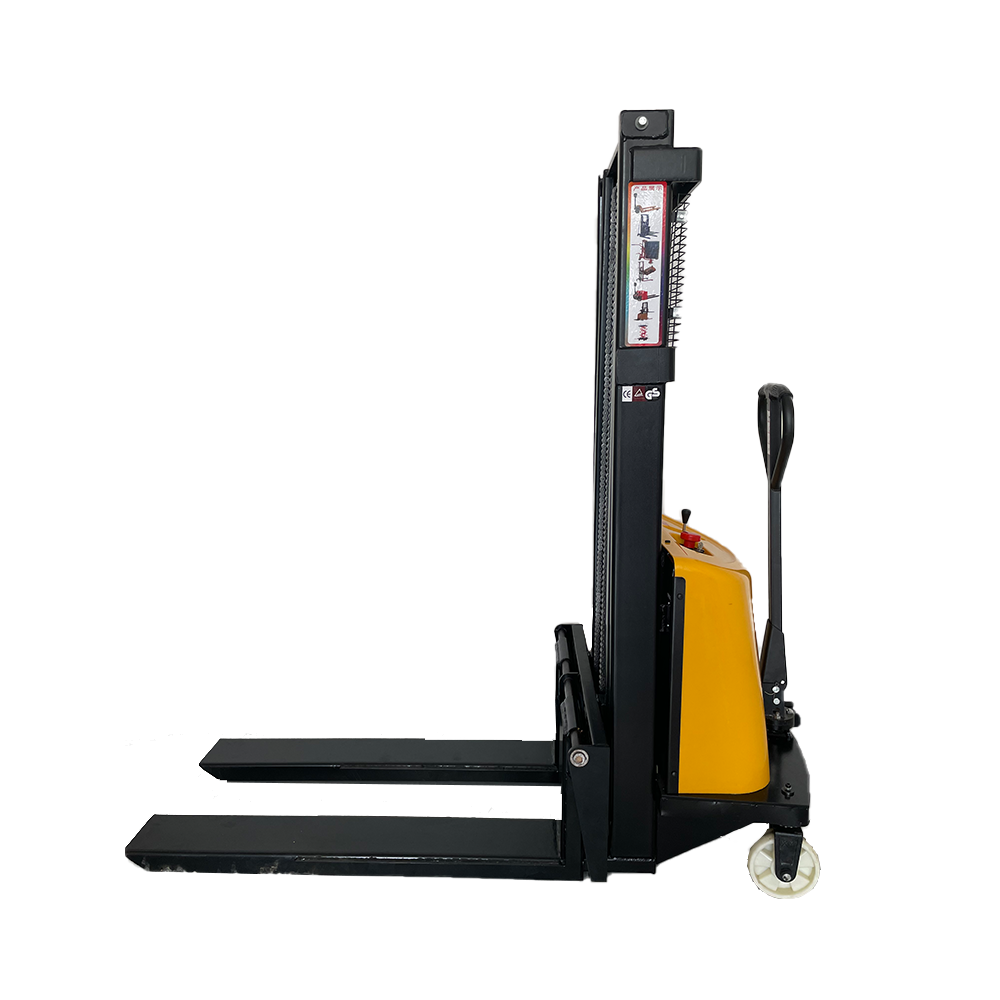 Semi-electric stacker
