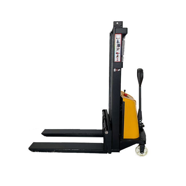 Semi-electric stacker