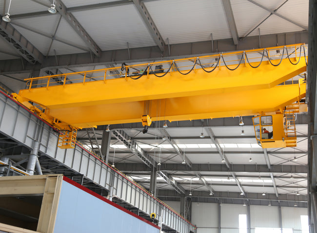 QD type double beam hook bridge crane