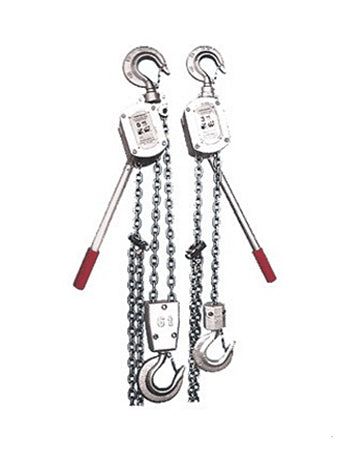 Aluminum chain lever block