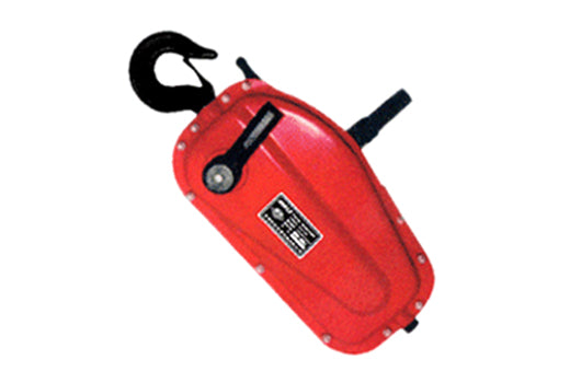 Iron housing wire rope lever block