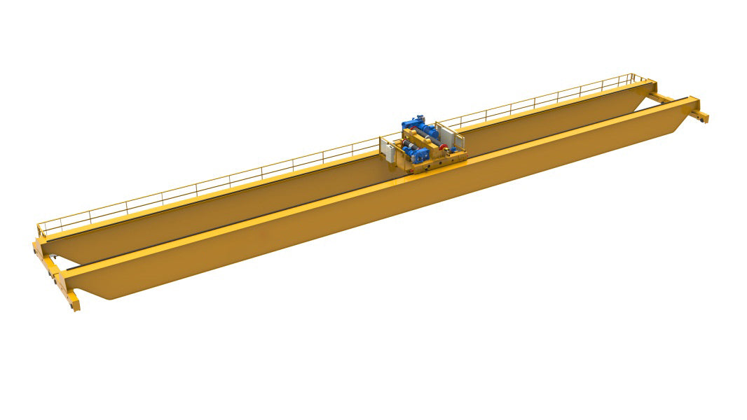 QD type double beam hook bridge crane