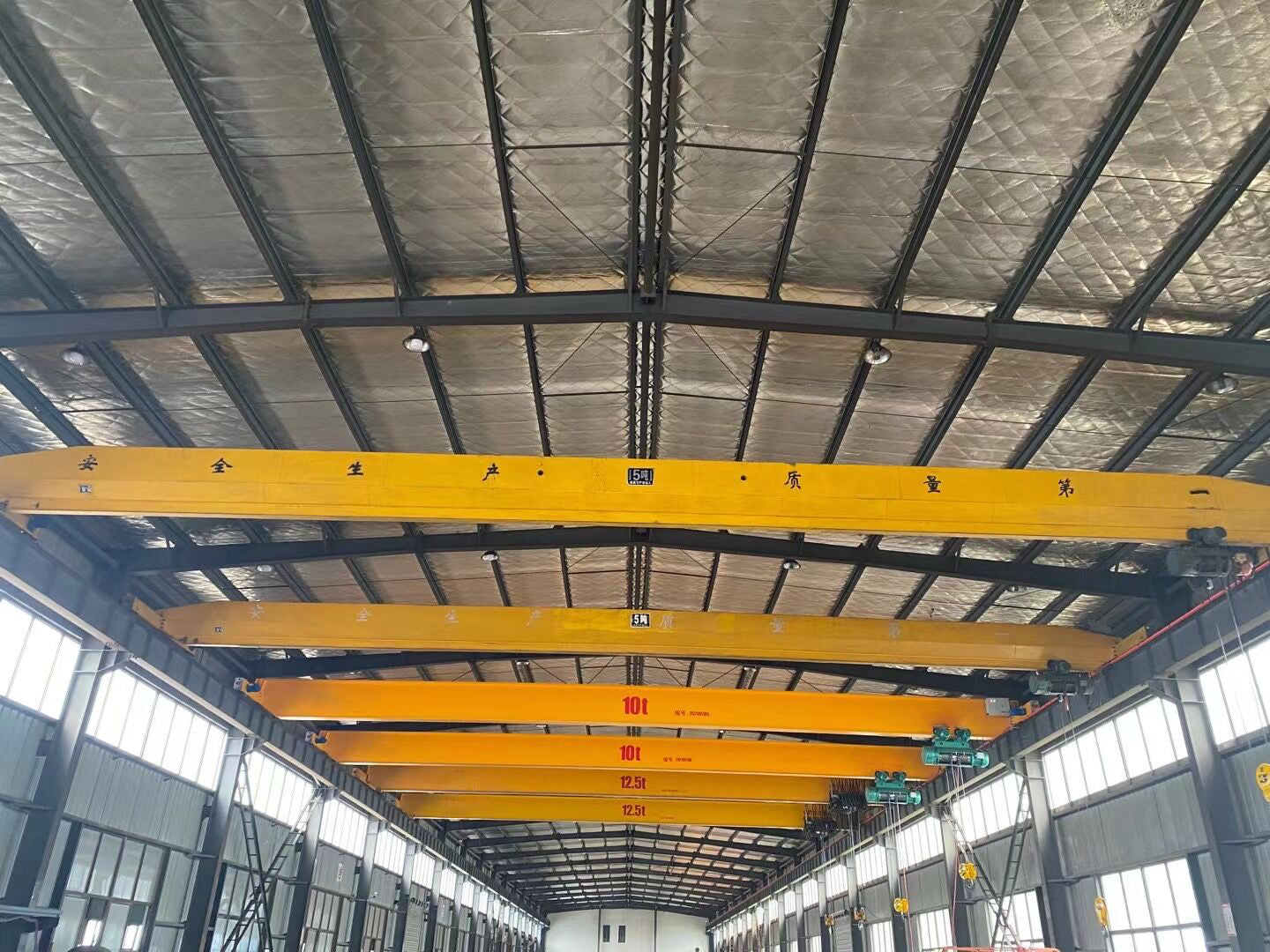 LH type electric double beam crane