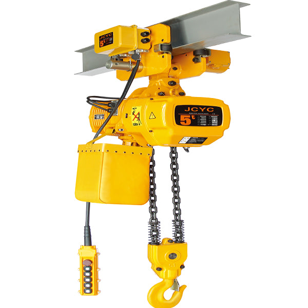 300KG-5Ton Motorized Trolley Type Electric Chain Hoist