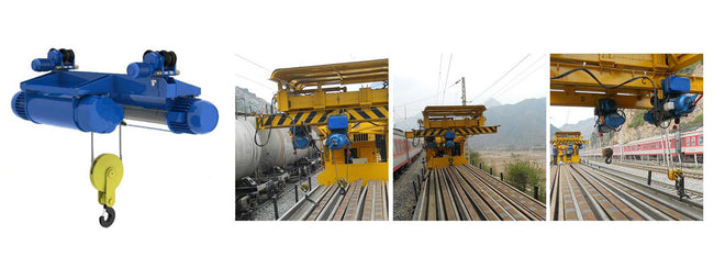 Special electric hoist for subway