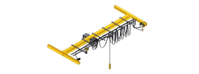 European single-beam bridge crane