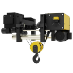 10T Single girder low headroom electric wire rope hoist Override: 4/1